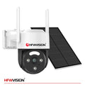 3MP 4G LTE Solar Security Camera with PTZ, PIR & 7W Solar Panel