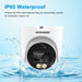 HF-NSD62 IP65 waterproof PoE turret security camera for outdoor use