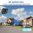 HF-NSWAF719-E8B 4X optical zoom lens capturing distant scenes with clarity