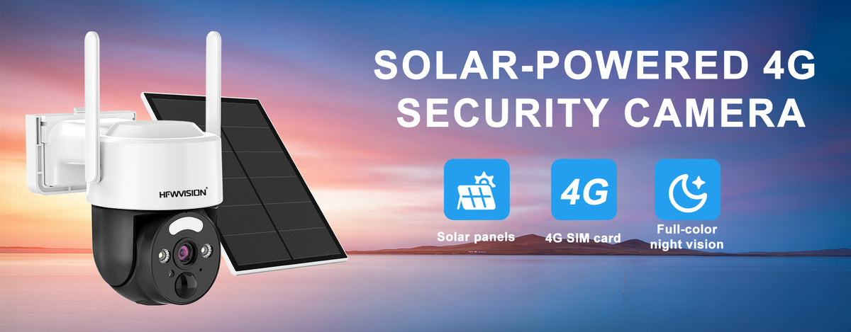 SOLAR-POWERED 4GSECURITY CAMERA